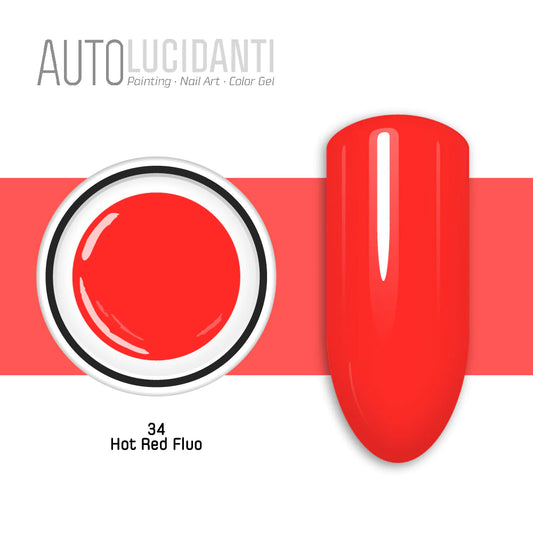 AUTOLUCIDANTE n°34 Hot Red Fluo